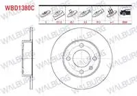 FREN DISKI ARKA DUZ KAPLAMALI 4 BJN 231,80X8,80X65,10X39,30 VOLKSWAGEN POLO 1.6 1995-2001POLO 1.4 TDI 1995-2001POLO CLASSIC 1.6 1995-2001CORDOBA 1.9 TDI - 1.6 99-02IBIZA II 1.9 TDI - 1.6i 93-02
