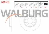 FREN DISKI ARKA DUZ PEUGEOT 308 II 1.6 HDI - 1.6 THP - 1.6 GTI 5 BIJON 249×10X71X34,9 2014-