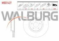 FREN DISKI ON HAVALI 5 BJN 320×25X63,6X48,8 FORD KUGA II 1.5 TDCI - 1.5 EcoBoost - 2.0 TDCI 2013-