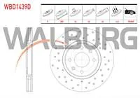 FREN DISKI ON HAVALI PERFORMANS DELIKLI 4 BJN 283×26X66X26 PEUGEOT 406 2.0i - 3.0 1995-2004 / CITROEN XANTIA 2.0 1993-1998