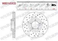 FREN DISKI ON HAVALI KAPLAMALI PERFORMANS DELIKLI 5 BJN 270×24,3X78,5X43 FORD TRANSIT (T15) 2.5 TD - 2.5 DI 1994-2000