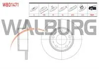 FREN DISKI ARKA DUZ ABSLI 52 DIS 5 BJN 276×16X7369,5 IVECO DAILY III (35S1535S18) 2.8 D 1999-2006