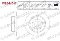 FREN DISKI ARKA DUZ KAPLAMALI 5 BJN 280×10X67X65,2 MERCEDES VITO (638) 108 CDI - 110 CDI - 112 CDI 1997-2003