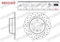 FREN DISKI ARKA DUZ KAPLAMALI PERFORMANS DELIKLI BMW 1 SERISI (F20,F21) 116 D 5 BIJON 290×11X75X66 2010-