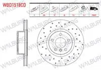 FREN DISKI ON HAVALI KAPLAMALI PERFORMANS DELIKLI BMW X3 (F25) xDrive 2.0 D 5 BIJON 328×28X75X73,1 2010-