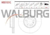 FREN DISKI ON HAVALI KAPLAMALI BMW X3 (E83) 3.0 D 5 BIJON 332×30X75X62 2004-2010