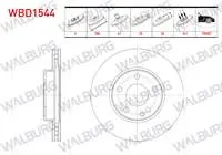 FREN DISKI ON HAVALI MERCEDES A SERISI (W176) A 160 CDI 5 BJN 280×25X67X50 2012-