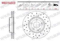 FREN DISKI ON HAVALI KAPLAMALI PERFORMANS DELIKLI MERCEDES A SERISI (W176) A 180 5 BIJON 295×28X67X48,8 2012-