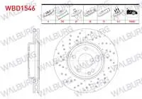 FREN DISKI ON HAVALI 5 BJN 295×28X67X51 MERCEDES A SERISI (W176) A 160 CDI 2012-