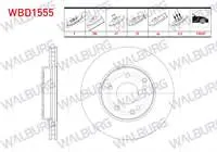 FREN DISKI ON HAVALI MERCEDES C SERISI (W202) C 250 TD 5 BJN 288×25X67X46 1993-2000