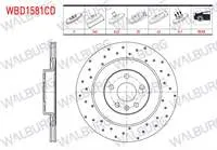 FREN DISKI ARKA HAVALI KAPLAMALI PERFORMANS DELIKLI 5 BJN 340×20X63,6X43 18 JANT VOLVO XC90 II 2.0 T8 HYBRID 2015-