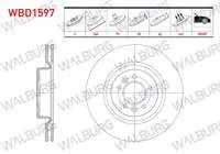 FREN DISKI ON HAVALI 5 BJN 360×30X79X62 LAND ROVER DISCOVERY V 2016- RANGE ROVER IV (LG) 2013- RANGE ROVER SPORT (LW) 2013-