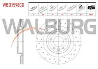 FREN DISK ARKA HAVALI KAPLAMALI PERFORMANS DELIKLI 5 BJN 350×25X79X49 LAND ROVER RANGE ROVER IV (LG) 2013-/ RANGE ROVER SPORT (LW) 2013-
