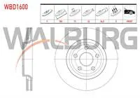 FREN DISKI ON HAVALI 5 BJN 18 JANT 350×32X72X54,5 JEEP GRAND CHEROKEE IV (WK,WK2) 3.0 CRD - 3.6 V6 2010-