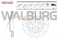 FREN DISKI ON HAVALI PERFORMANS DELIKLI 5 BJN 18 JANT 350×32X72X54,5 JEEP GRAND CHEROKEE IV (WK,WK2) 3.0 CRD - 3.6 V6 2010-