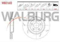 FREN DISKI ON HAVALI 5 BJN 380×34X72X54,6 JEEP GRAND CHEROKEE IV (WK,WK2) 3.0 CRD - 3.6 V6 2010-