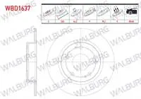 FREN DISKI ARKA DUZ 5 BJN 260×9X64,2X39,2 HONDA CIVIC X 2016-
