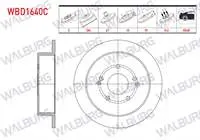 FREN DISKI ARKA DUZ KAPLAMALI 5 BJN 284×10X67X59 SSANGYONG KORANDO 2.0 4WD 2010- TIVOLI 1.6 XDI 4WD 2015-