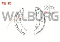 FREN PABUC BALATA ARKA FORD ESCORT VII 1.3 DAR TIP LEVYELI 180×32 mm 1995-1999/ESCORT VII 1.4 - 1.6 - 1.8i 1995-1999/FIESTA IV 1.3i - 1.4i 16v 1996-2002