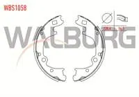FREN PABUC BALATA ARKA 220,6X56,3 mm HYUNDAI H100 2.5 D KAMYONET 2004- / KIA K2500 2.5 2003- / K2500 2.7 CIFT TEKER 1993-/ MAZDA E 2200 (SR2) 2.2 D 1984-2004