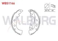 FREN PABUC BALATA ARKA LEVYELI 227,6X42 FIAT MAREA WEEKEND 1.6 16v - 2.0 20V 1999-2007 / PALIO WEEKEND 1.2 - 1.4 - 1.6 1996-2005