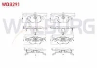FREN BALATA ON IKAZLI OPEL ASTRA G 1.2 16v 1998-2005 / ASTRA G 1.4 16v 1998-2005 / ASTRA G 1.6 16v 1998-2005 / ASTRA G 1.7 DTI 1998-2005