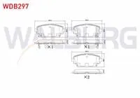 FREN BALATA ON IKAZLI NISSAN PRIMERA (P12) 1.6i 2002-/ PRIMERA (P12) 1.8i 16v 2002- / PRIMERA (P12) 2.0i 16v 2002-