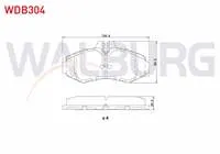 FREN BALATA ON MERCEDES VITO (638) 108 CDI 1997-2003 / VITO (638) 110 CDI 1997-2003