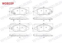 FREN BALATA ON IKAZLI FORD TRANSIT (FA_ _) 2.0 DI 2000-2006/ 2.4 DI 2000-2006/ 2.4 TDCI 2000-2006 / 2.3 16v 2000-2006 / 2.4 TDE 2000-2006 / 2.4 TDCI 2000-2006