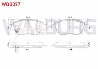 FREN BALATA ON IKAZLI OPEL CORSA D 1.2 2006-2014 / CORSA D 1.0 75 HP 2006-2014