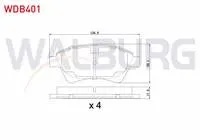 FREN BALATA ON RENAULT MEGANE II (BM0/1,CM0/1) 1.5 DCI 2002-2008 / MEGANE II 1.6i 16v 2002-2008 / SCENIC II (JM0/1) 1.5 DCI 2003-2009 / SCENIC II 1.6i 16v 2003-2009