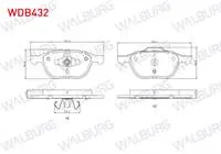 FREN BALATA ON FORD FOCUS II 1.6i 2004-2011/ FOCUS II 1.6 TDCI 2004-2011/ C-MAX I 1.6 TDCI 2007-2011/ FOCUS III 1.6 TDCI 2011-2015/ KUGA I 1.6 2008-2013/ MAZDA 3 1.4i 2003-2009/ S40 II 1.6i 2004-2012