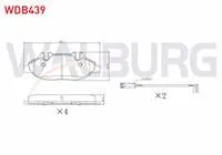 FREN BALATA ON FISLI MERCEDES VITO (W639) 115 CDI 2003-2014 / VITO (W639) 110 CDI 2003-2014 / VIANO (W639) 2.2 CDI 2003-2014 / VIANO (W639) 2.0 CDI 2003-2014