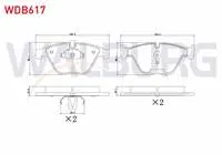 FREN BALATA ON BMW 3 SERISI (E90) 318 i 2005-2011 / (E90) 320 i 2005-2011 / (E90) 320 D 2005-2011 / (E90) 325 D 2005-2011