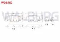 FREN BALATA IKAZLI ARKA FIAT FREEMONT (JF) 2.0 MJT 2011-