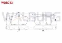 FREN BALATA ARKA MERCEDES M SERISI (W166) ML 250 CDI 2011-