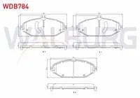 FREN BALATA ON MERCEDES E SERISI (W213) E 200 2016-