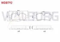 FREN BALATA ARKA MINI CLUBMAN (R55) 1.6 D 2007-