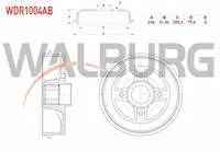FREN KAMPANASI ARKA RULMANLI ABSLI 4 DELIK 234×51,92X203,3X75,9 RENAULT CLIO II 1.2i - 1.4i - 1.6i - 1.5 DCI 1998-2005 / CLIO SYMBOL 1.4 -1.5 DCI 1998-2005