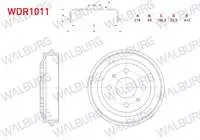 FREN KAMPANASI ARKA 4 DELIK 219×59X185,4X53,3 FIAT UNO 70 1.4i 1994-2000 / UNO 60 1.1 1983-1996