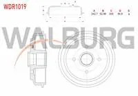 FREN KAMPANASI ARKA 4 DELIK 242,7X52,96X203X80,9 FORD FIESTA V 1.25i - 1.4i 16v - 1.4 TDCI - 1.6 TDCI 2001-2008 / FUSION 1.4 TDCI - 1.6 TDCI - 1.6i 2002-2010