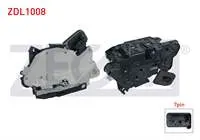 KAPI KILIDI MOTORLU SOL ON VOLKSWAGEN GOLF VI - VII - JETTA III - IV - POLO - SHARAN - TOURAN - PASSAT - AMAROK - CADDY IV 08-/ SKODA OCTAVIA - RAPID - YETI 09-/ SEAT IBIZA V - LEON - ALHAMBRA 08-