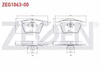 FREN BALATA ON VOLVO XC90 I 2.5 T 2002-2014 / VOLVO XC90 I 3.2i 2002-2014
