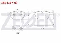 FREN BALATA ON VOLVO XC60 D3 2008- / XC60 2.4 D 2008- / XC60 D5 2008- / XC60 T6 2008- / XC60 2.0 T 2008-