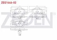 FREN BALATA ARKA IKAZLI JEEP GRAND CHEROKEE IV (WK,WK2) 3.0 CRD 4×4 2010- / GRAND CHEROKEE IV (WK,WK2) 3.6 V6 4×4 2010-