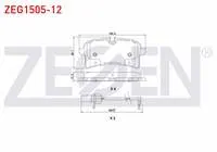 FREN BALATA ARKA IKAZLI AUDI A8 (4H_) 3.0 TDI 2009-/ 3.0 TFSI 2009-/ 4.2 TDI 2009-/ 2.0 TFSI 2009-/ 4.0 TFSI 2009-/ 4.2 FSI 2009-
