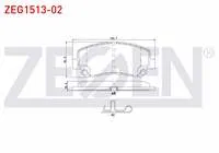 FREN BALATA ON IKAZLI MAZDA CX-5 (KE,GH) 2.0 - 2.2 D 4×4 2011- / JEEP CHEROKEE (KL) 2.0 CRD - 3.2 V6 2014-