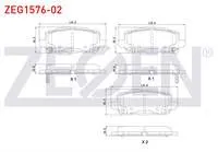 FREN BALATA ARKA IKAZLI HONDA HR-V 1.5 I-VTEC - 1.6 I-DTEC 2016-