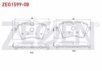 FREN BALATA ON BMW 2 SERISI (F45) 218 i 2014- / MINI COOPER S (F56) 2.0 2013- / MINI COUNTRYMAN (F60) 1.5 2016-