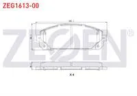 FREN BALATA ON TEL DELIKLI JEEP CHEROKEE (KL) 2.0 CRD 2014- / CHEROKEE (KL) 3.2 V6 2014-